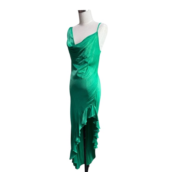 Karina Grimaldi x Revolve Azalea Maxi Dress Kelly Green NWT - Picture 6 of 9
